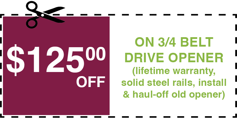 125 off garage door opener locust valley
