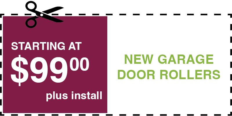 99 new garage door rollers locust valley
